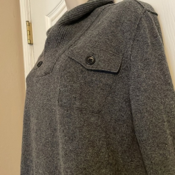 Banana Republic Italian Yarn Merino Wool Sweater Small Gorpcore Preppy Career - Picture 3 of 7